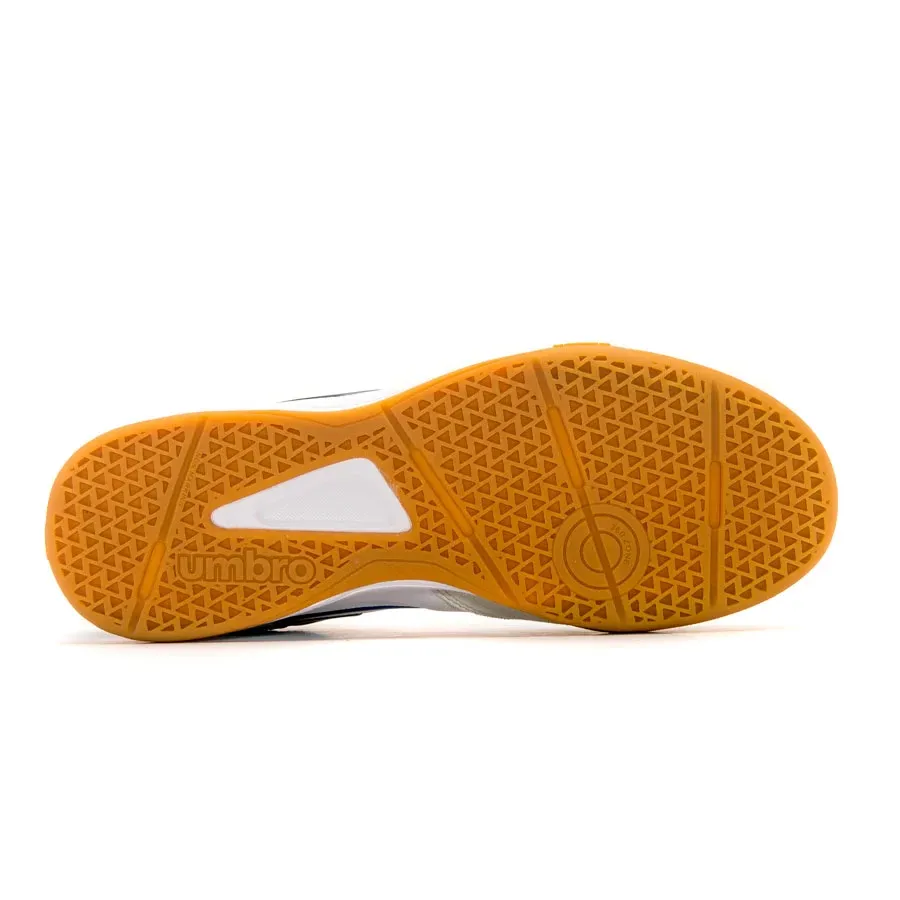 Imagen 2 de 4 de Botines Umbro Sala Pro 5 Club-BLANCO/MARINO/AZUL