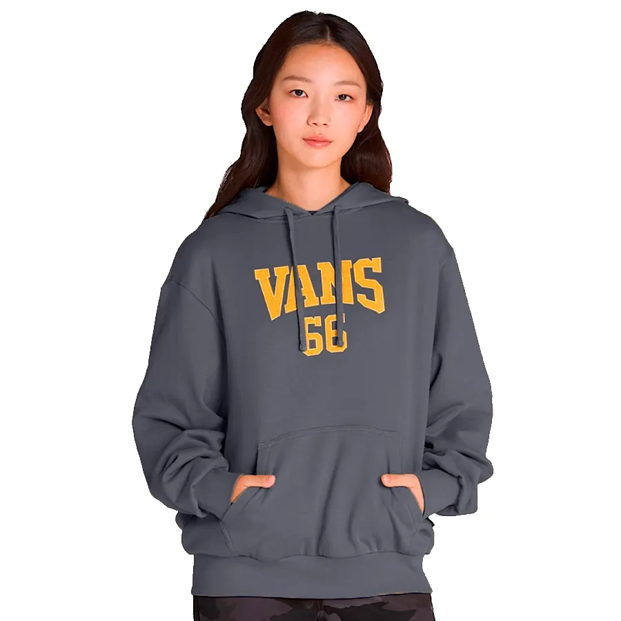 Imagen 0 de 2 de Buzo Vans Varsity V Bloussant-GRAFITO/AMARILLO
