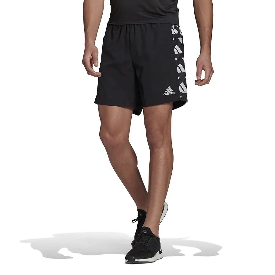Imagen 0 de 3 de Shorts adidas Own The Run Celebration M-NEGRO/BLANCO