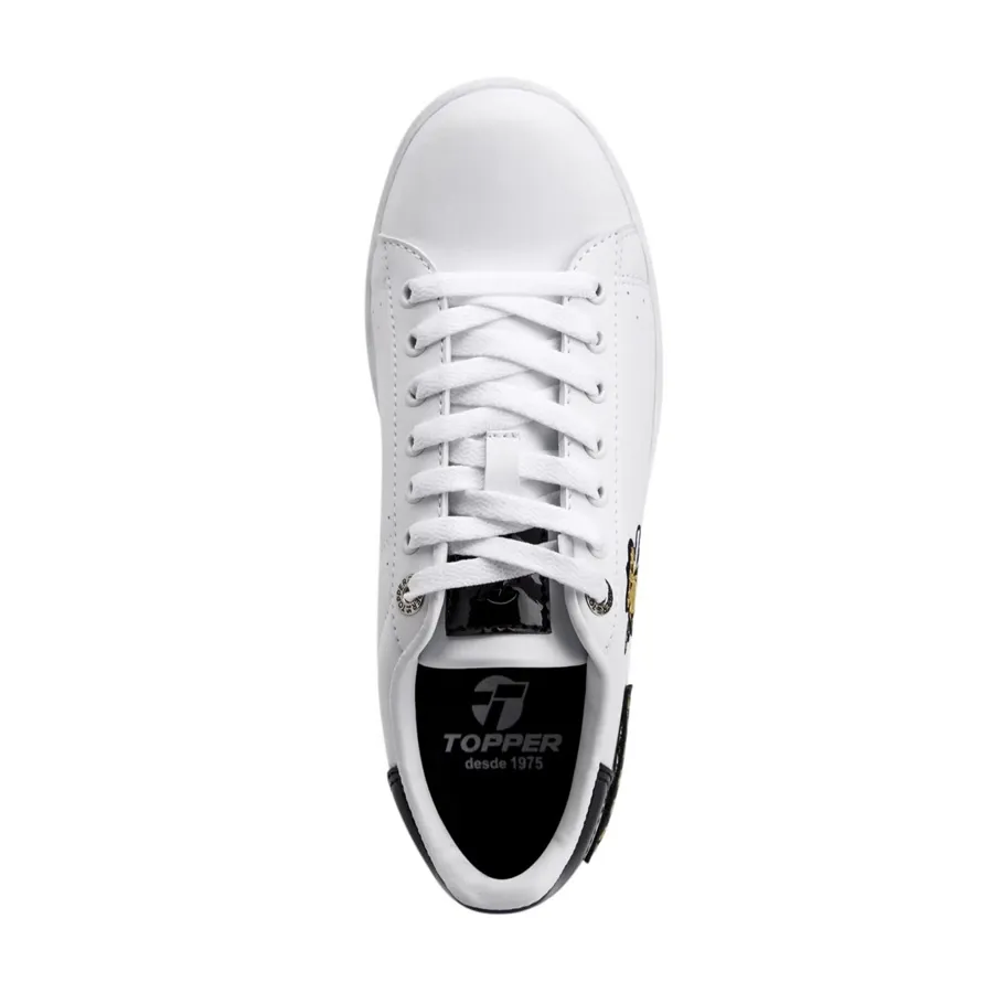 Imagen 1 de 4 de Zapatillas Topper Candy Queen-BLANCO/NEGRO