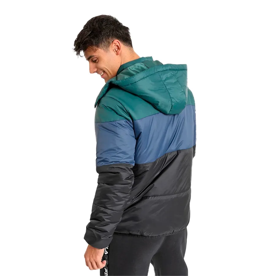 Imagen 0 de 3 de Campera Fila Padded III-VERDE/AZUL/NEGRO