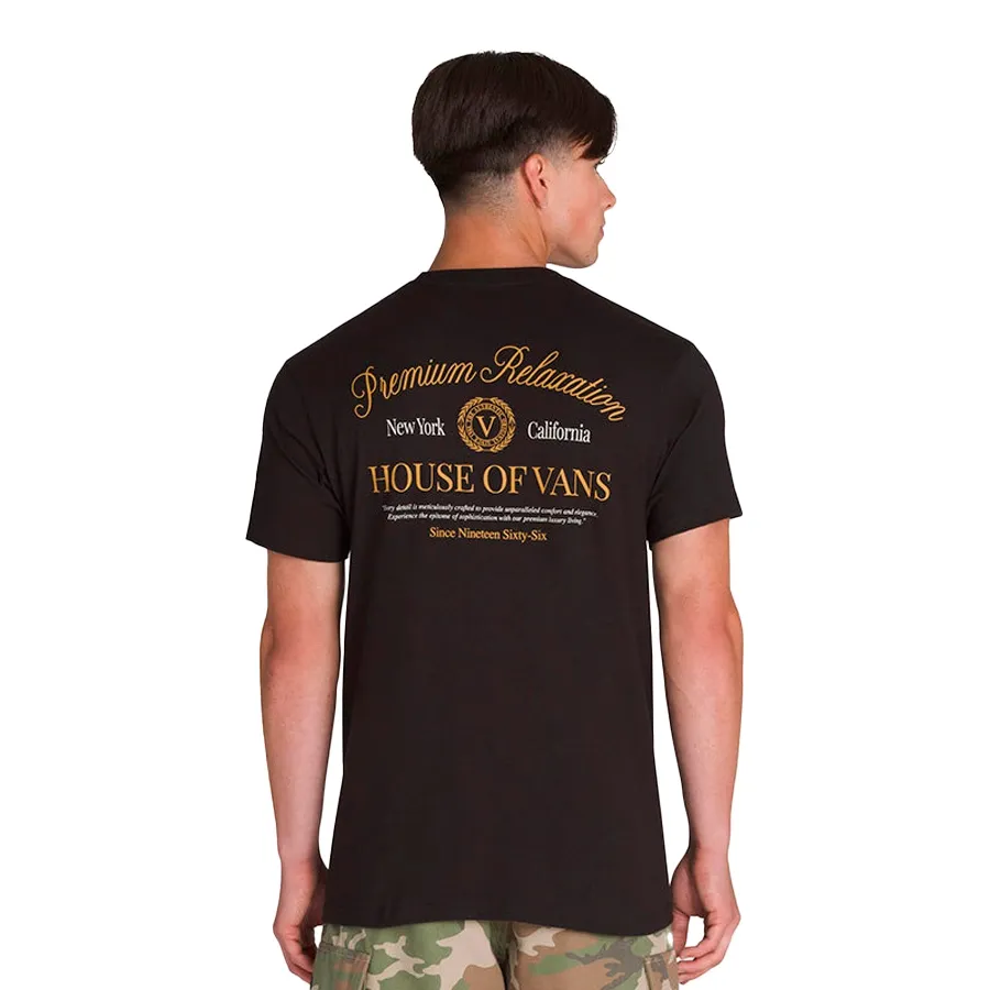 Imagen 1 de 3 de Remera Vans Premium Leisure SS-NEGRO