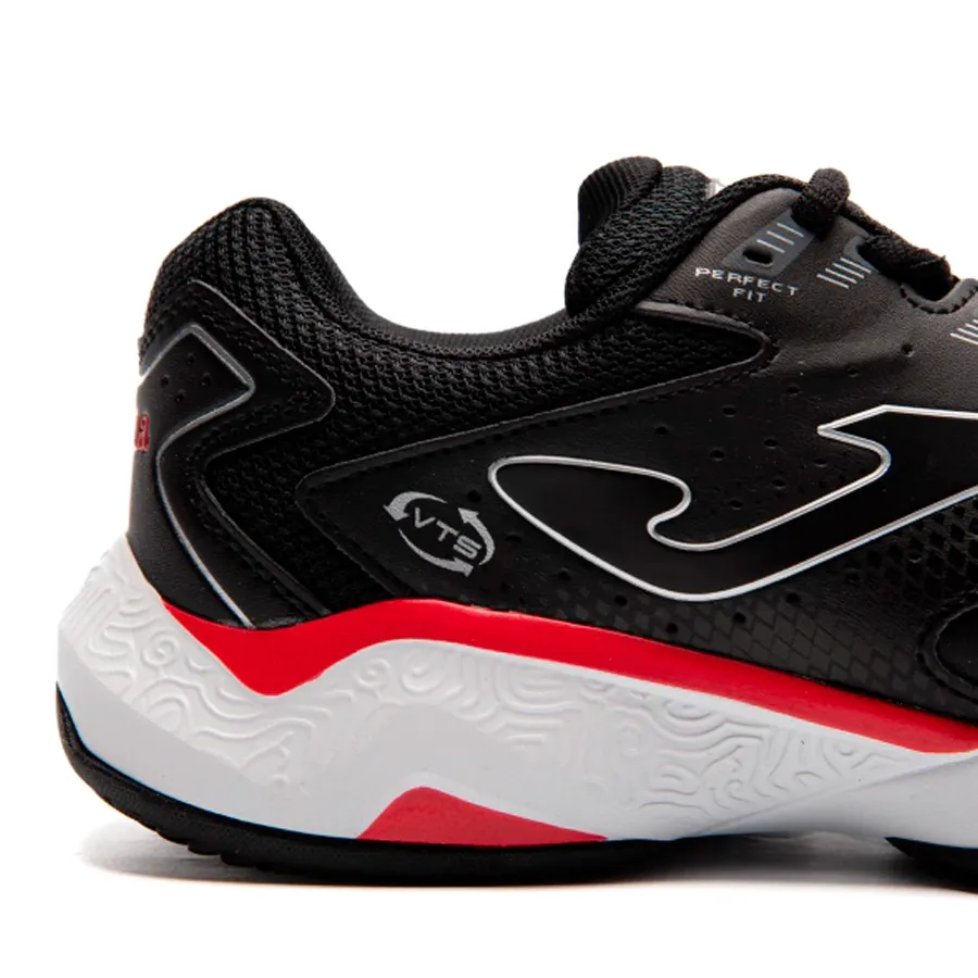 Imagen 6 de 7 de Zapatillas Joma Tenis Master-NEGRO/BLANCO/ROJO