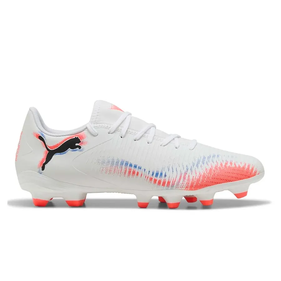 Imagen 0 de 6 de Botines Puma Future 8 play Fg/Ag-BLANCO/NARANJA FLUOR