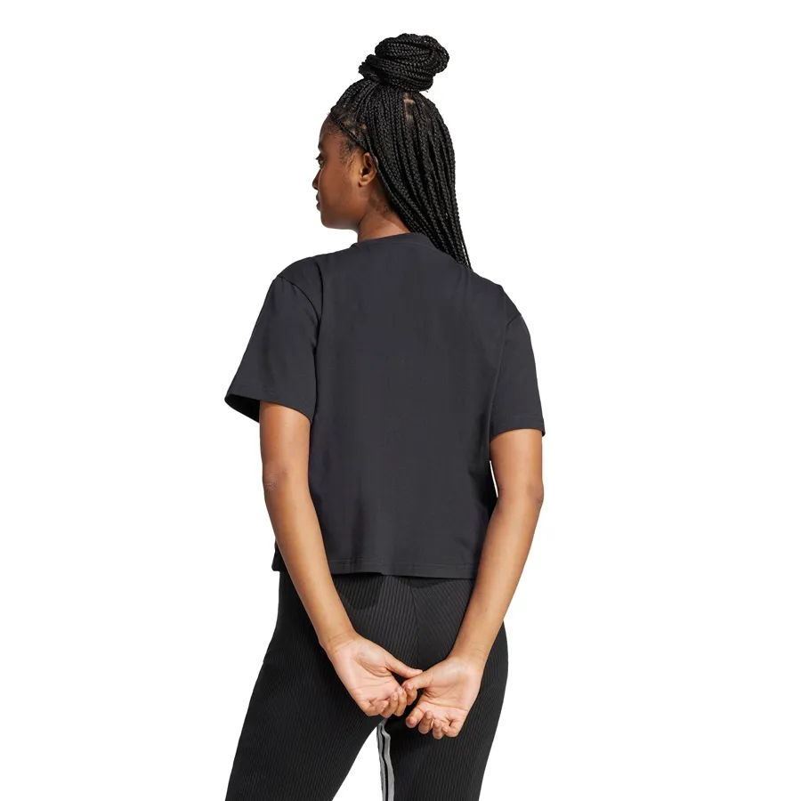 Imagen 2 de 5 de Remera adidas Dance Estampada-NEGRO