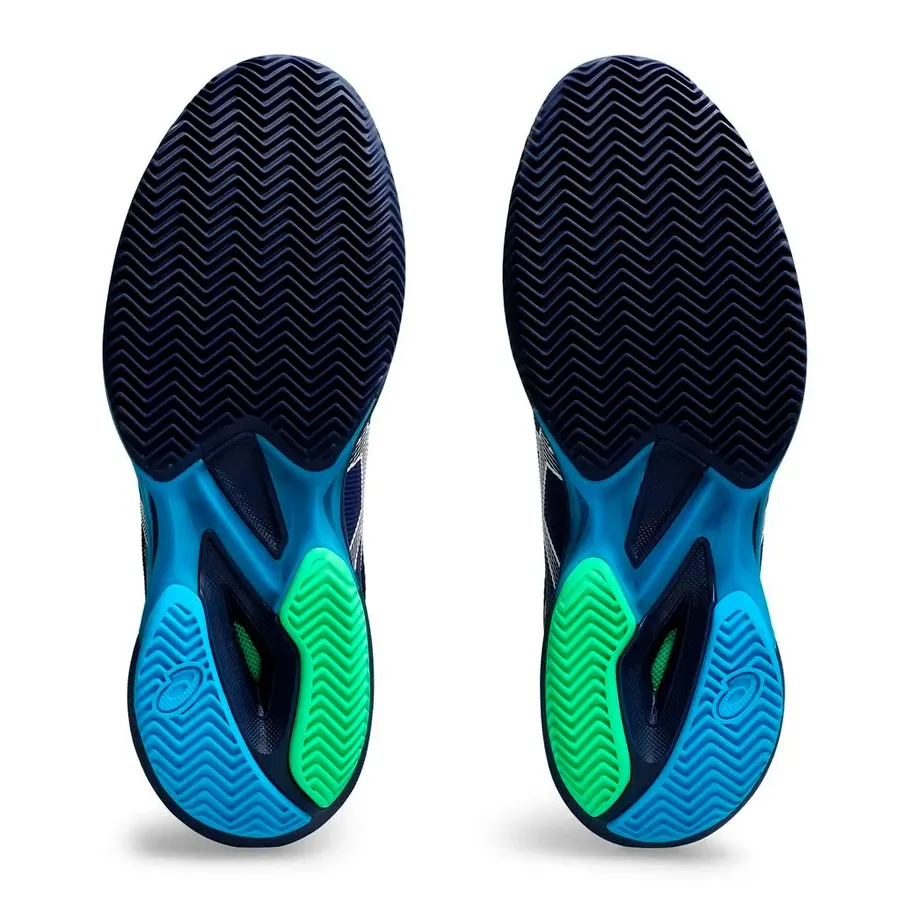 Imagen 4 de 5 de Zapatillas Asics Solution Speed Ff 3 Clay-MARINO/TURQUESA