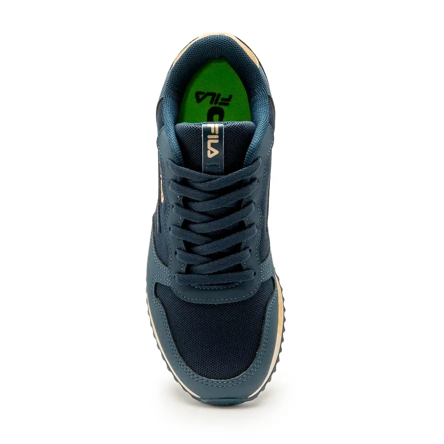 Imagen 3 de 4 de Zapatillas Fila Euro Jogger Sport W-MARINO/DORADO