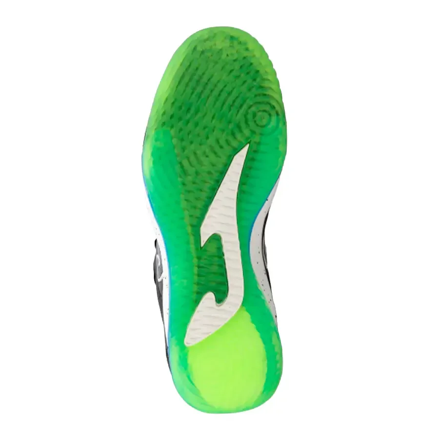 Imagen 3 de 5 de Botines Joma Top Flex Plus In-NEGRO/VERDE FLUOR
