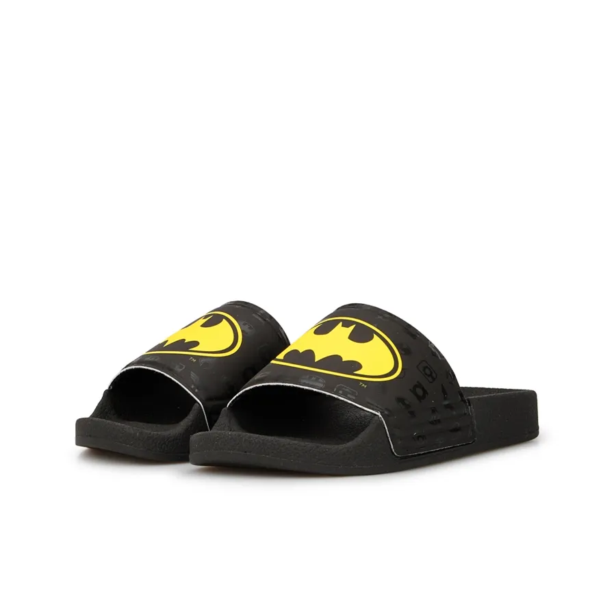 Imagen 1 de 5 de Sandalias Collab Justice League Batman 23-NEGRO/AMARILLO
