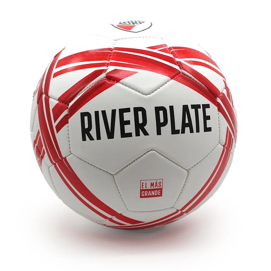 Imagen 1 de 3 de Pelota DRB Futbol Estadios 24 River Plate-BLANCO/ROJO