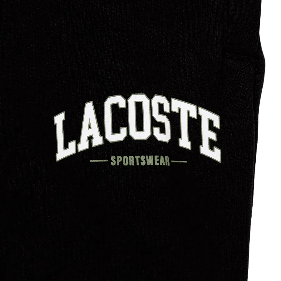 Imagen 7 de 9 de Pantalón Lacoste de Survetement-NEGRO