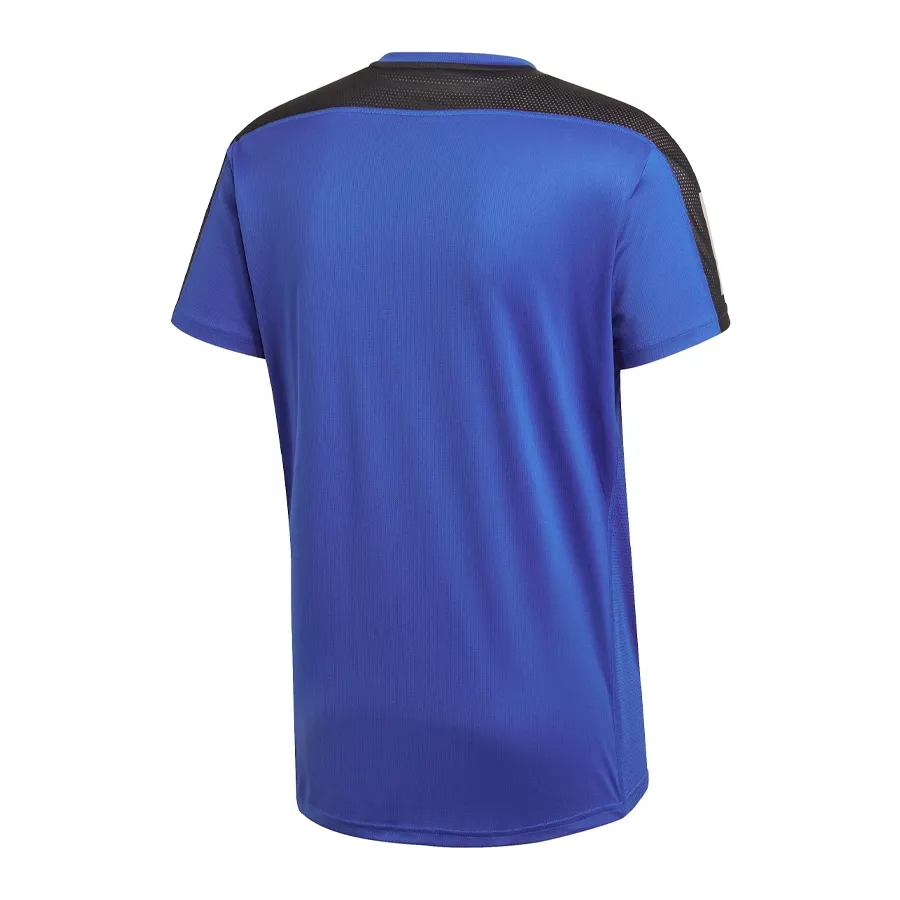 Imagen 1 de 2 de Remera adidas Own The Run-AZUL/PLATA/NEGRO