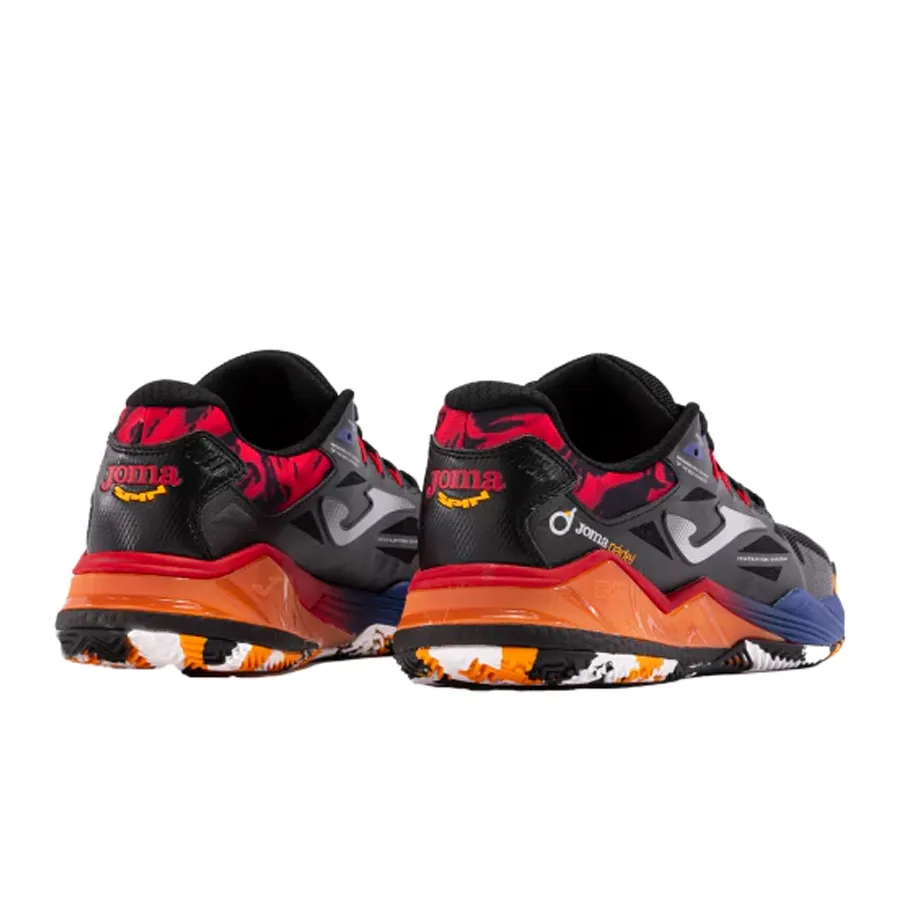 Imagen 2 de 5 de Zapatillas Joma Padel Spin-NEGRO/AMARILLO/PLATA