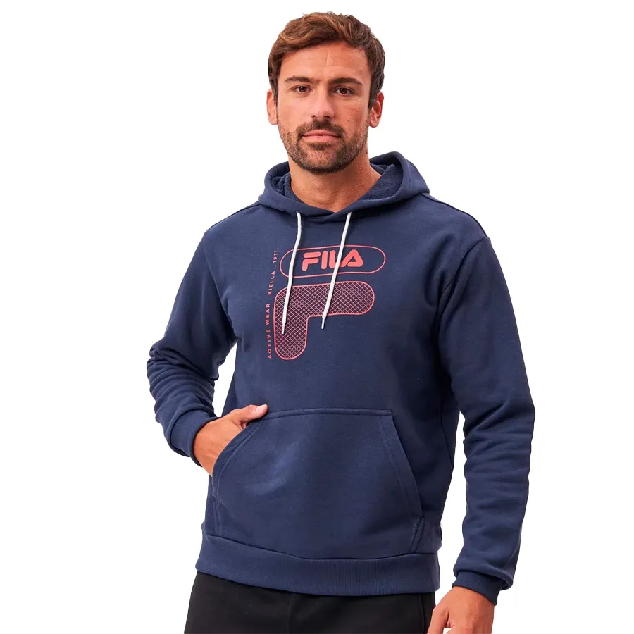 Imagen 0 de 4 de Buzo Fila Canguro Flint-MARINO