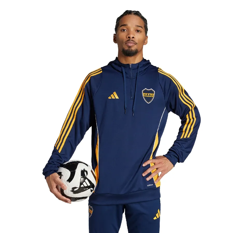 Imagen 0 de 5 de Buzo adidas de Entrenamiento de Boca Juniors Tiro 25-MARINO/AMARILLO