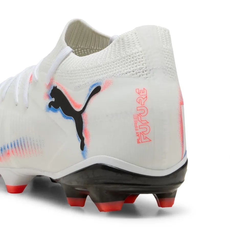 Imagen 5 de 7 de Botines Puma Future 8 Match Fg/Ag-BLANCO/NARANJA FLUOR/NEGRO