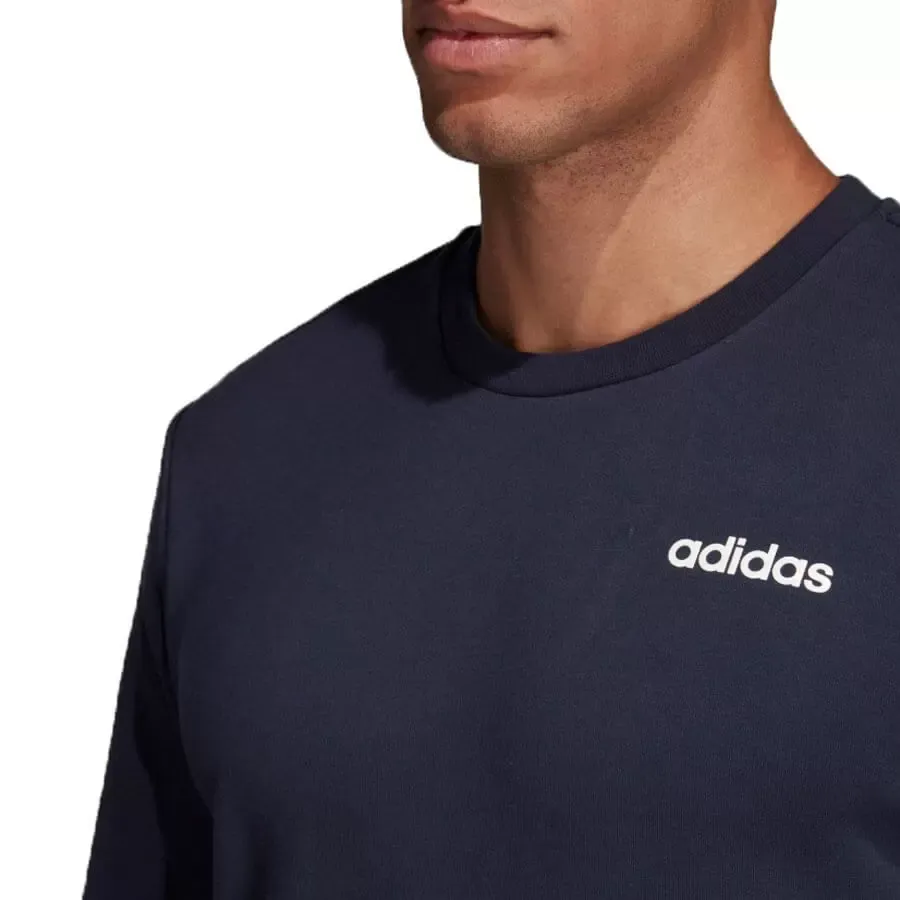 Imagen 1 de 4 de Buzo adidas E Pln Crew Ft-MARINO