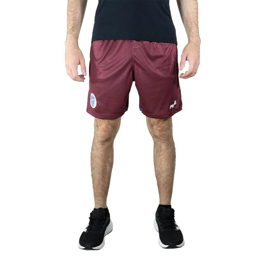 Imagen 0 de 4 de Shorts Fiume Sport Alternativo 2 Godoy Cruz-VINO/AZUL/BLANCO