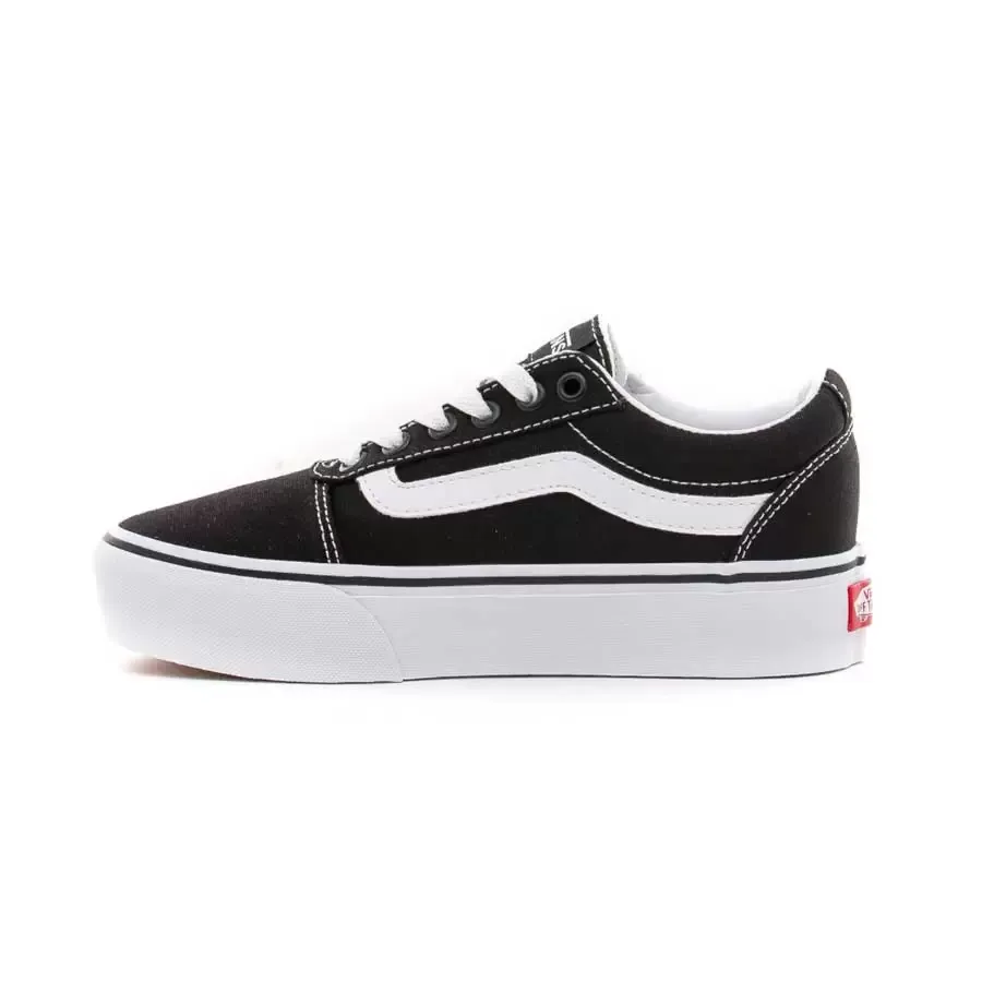 Imagen 1 de 5 de Zapatillas Vans W Ward Platform-NEGRO/BLANCO