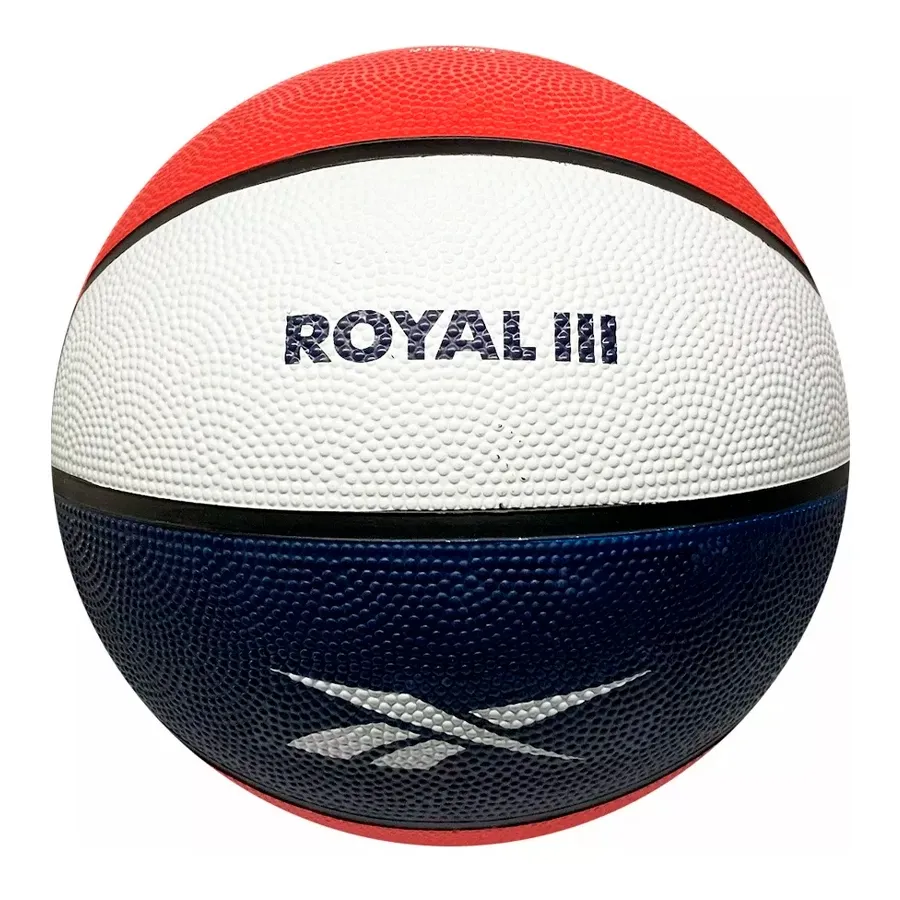 Imagen 2 de 3 de Pelota Reebok Royal 3-BLANCO/MARINO/ROJO