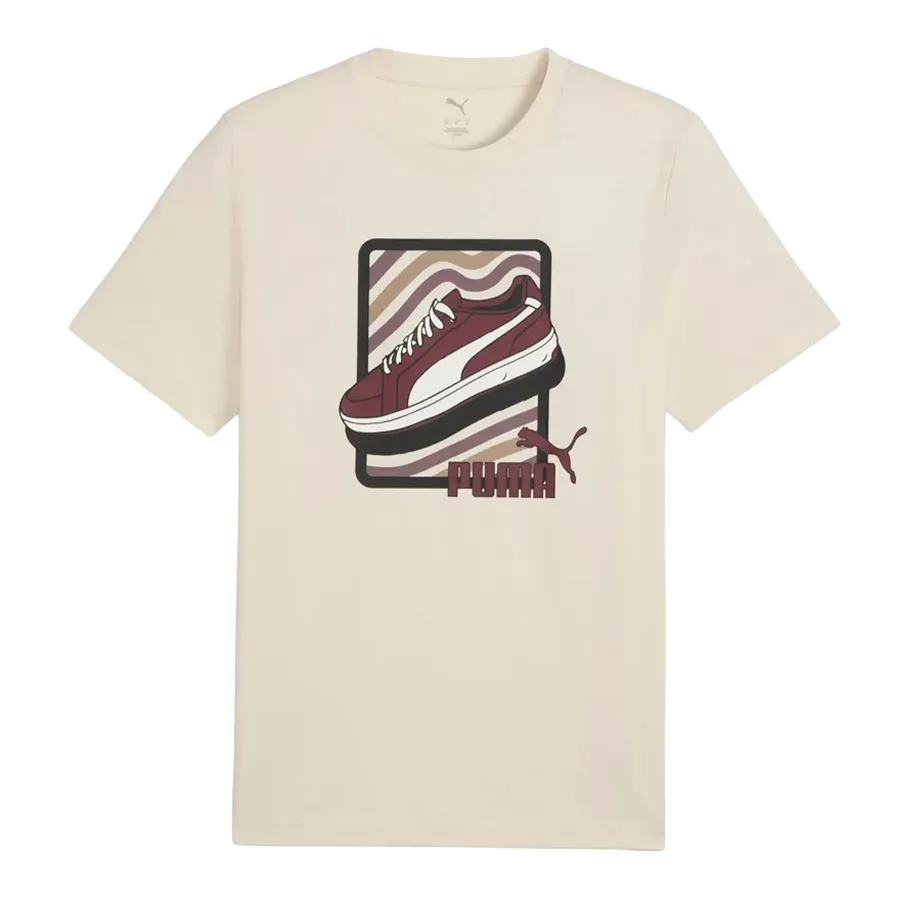 Imagen 2 de 4 de Remera Puma Graphic Sneaker Tee-CRUDO