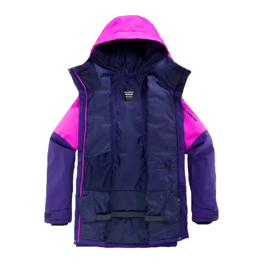 Imagen 1 de 6 de Campera Salomon Snow Rebel Jacket-VIOLETA/MORADO