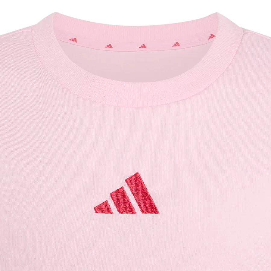 Imagen 2 de 5 de Remera adidas Essentials Kids-ROSA/CORAL