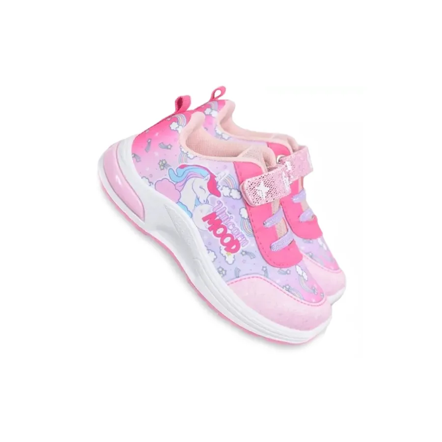 Imagen 3 de 4 de Zapatillas Footy Pop Unicornio-ROSA/VIOLETA/BLANCO