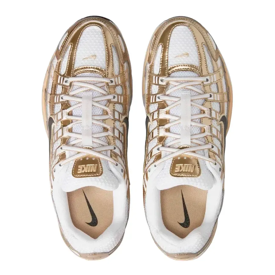 Imagen 3 de 8 de Zapatillas Nike P-6000-BLANCO/ORO