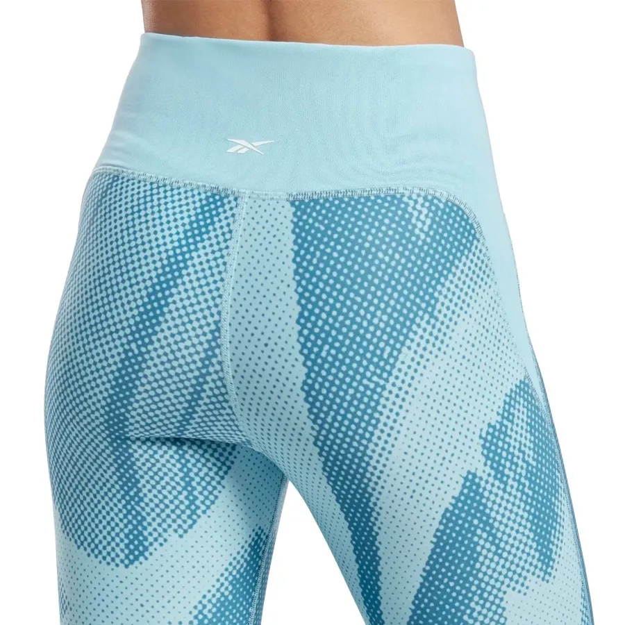 Imagen 3 de 5 de Calza Reebok Lux Perform-CELESTE/AZUL