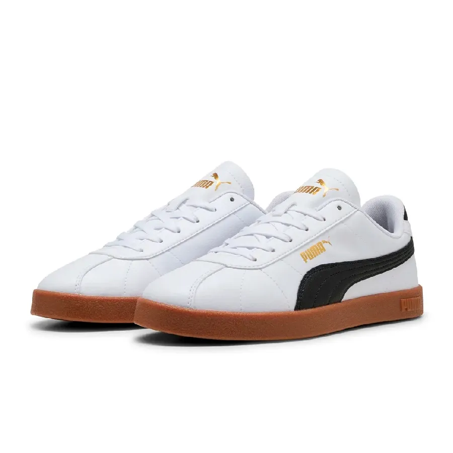 Imagen 1 de 6 de Zapatillas Puma Club II Sl ADP-BLANCO/NEGRO/CARAMELO