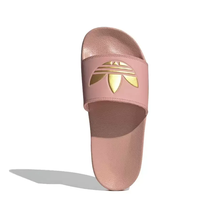 Imagen 2 de 6 de Ojotas adidas originals Adilette Lite W-ROSA/DORADO