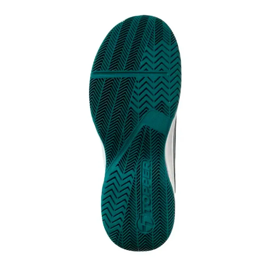 Imagen 3 de 4 de Zapatillas Topper Poach-BLANCO/VERDE