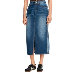 Falda Adidas Originals Denim Pencil 3 Stripes
