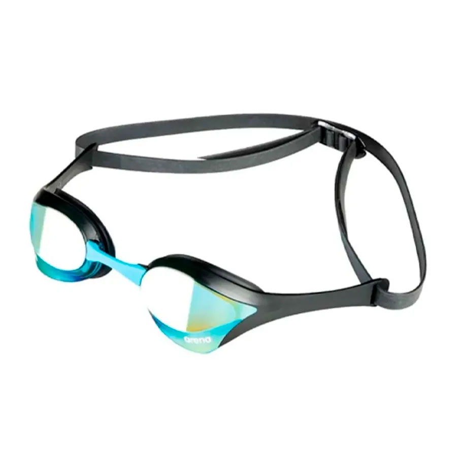 Imagen 1 de 3 de Antiparra Arena Cobra Core Swipe Mirror-AQUA/NEGRO