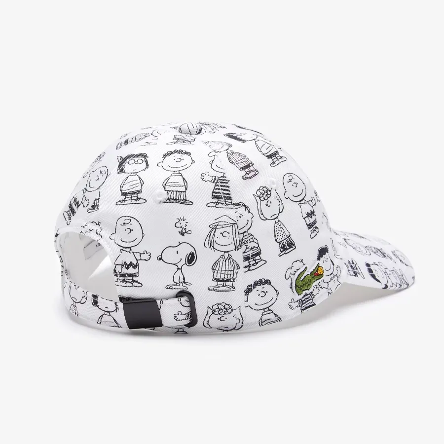 Imagen 2 de 4 de Gorra Lacoste Peanuts-BLANCO/NEGRO