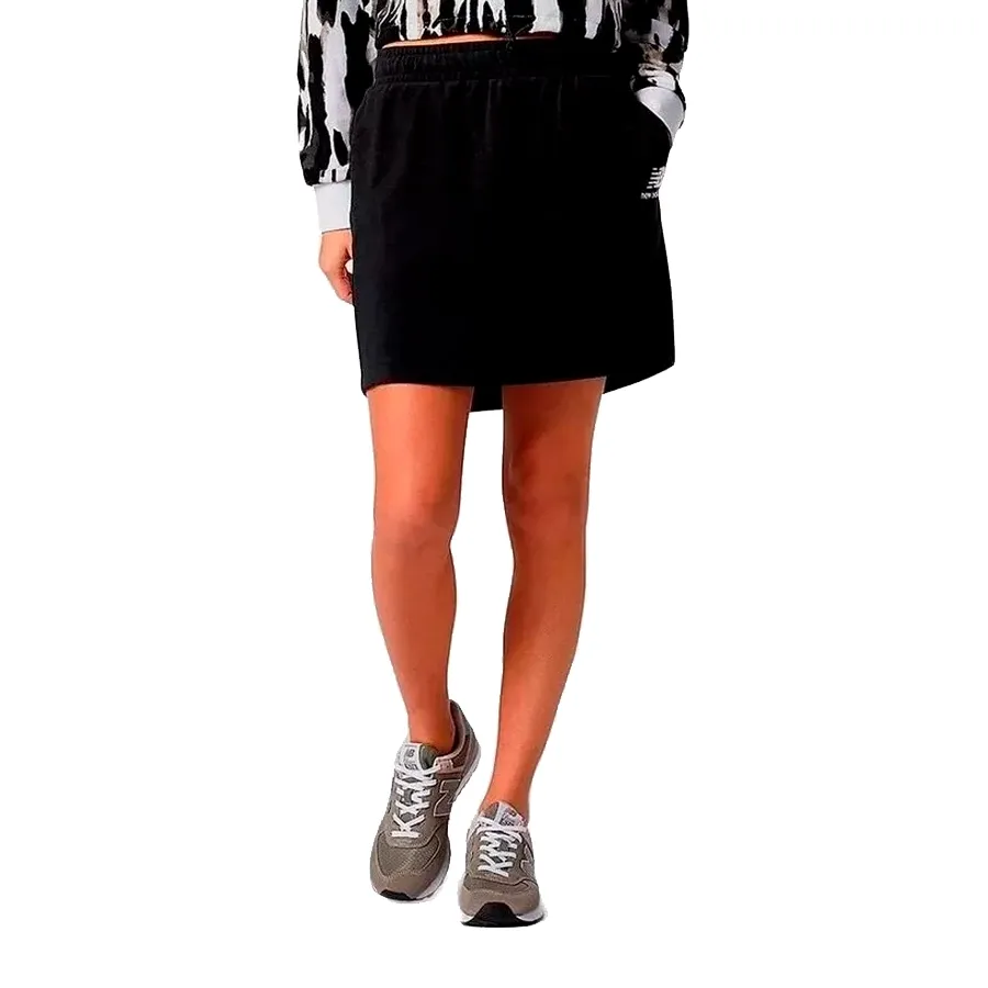 Imagen 0 de 4 de Falda Athletics Terry New Balance-NEGRO