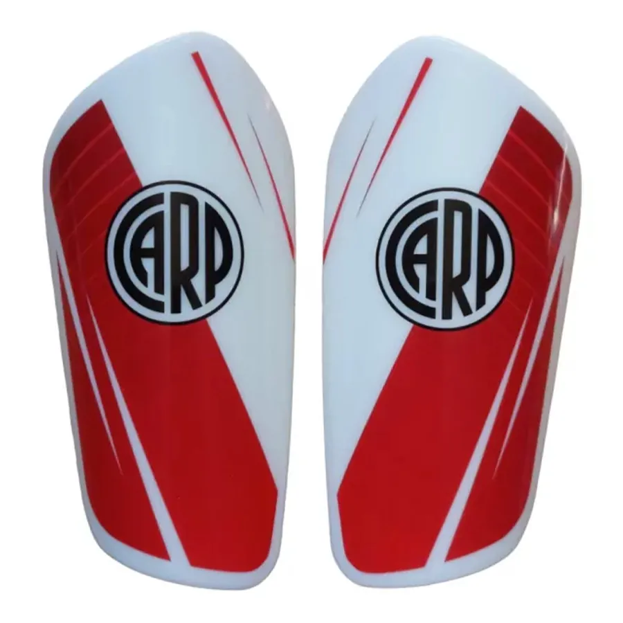 Imagen 0 de 3 de Canilleras DRB De Futbol Drb River-ROJO/BLANCO