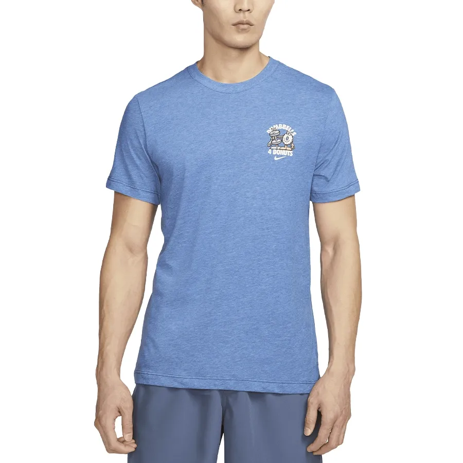 Imagen 0 de 3 de Remera Nike Dri-Fit Tee-AZUL/BLANCO