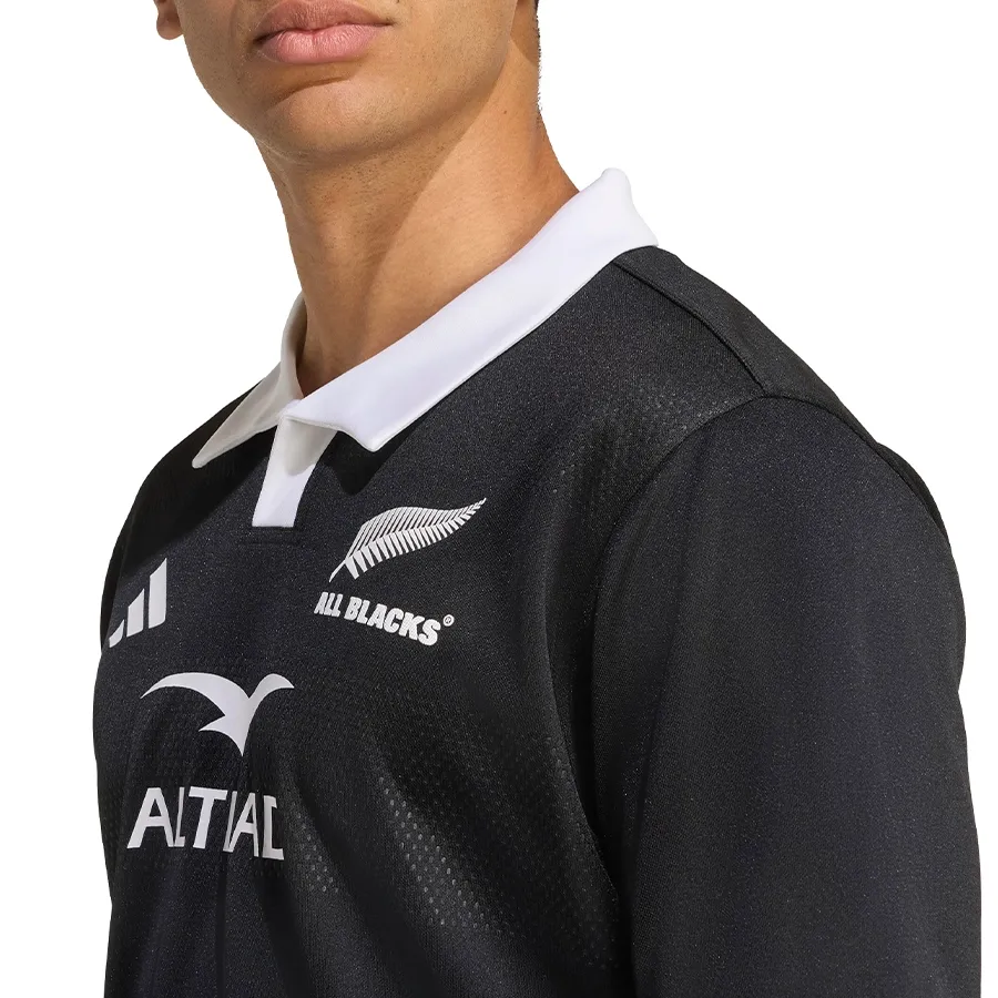 Imagen 4 de 6 de Camiseta adidas Titular All Blacks-NEGRO/BLANCO