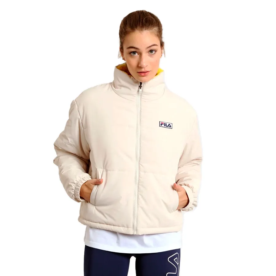 Imagen 0 de 6 de Campera Fila Soft Shine-CREMA