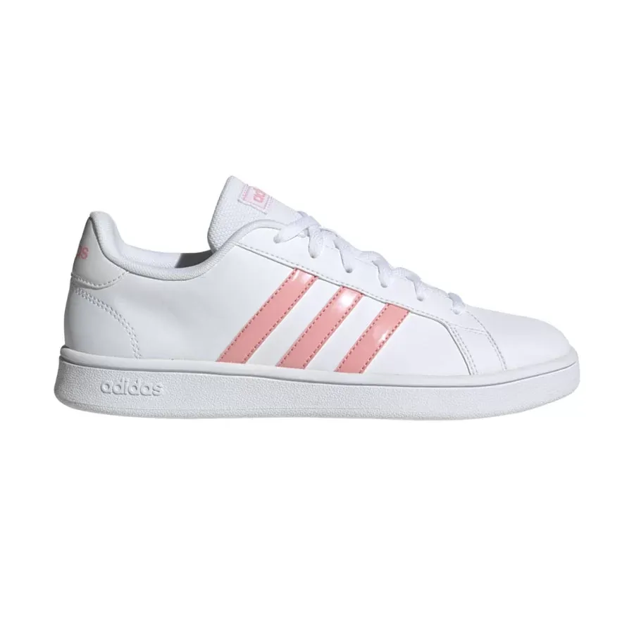 Imagen 4 de 6 de Zapatillas adidas Grand Court Base-BLANCO/ROSA