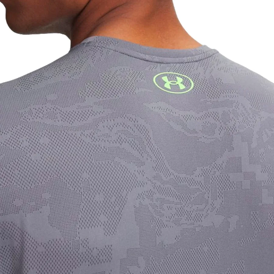Imagen 2 de 3 de Remera Under Armour Tech Vent Jacquard-GRIS