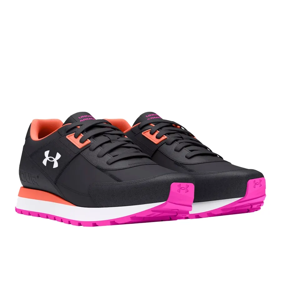 Imagen 1 de 3 de Zapatillas Under Armour Essential Runner-GRAFITO/SALMON