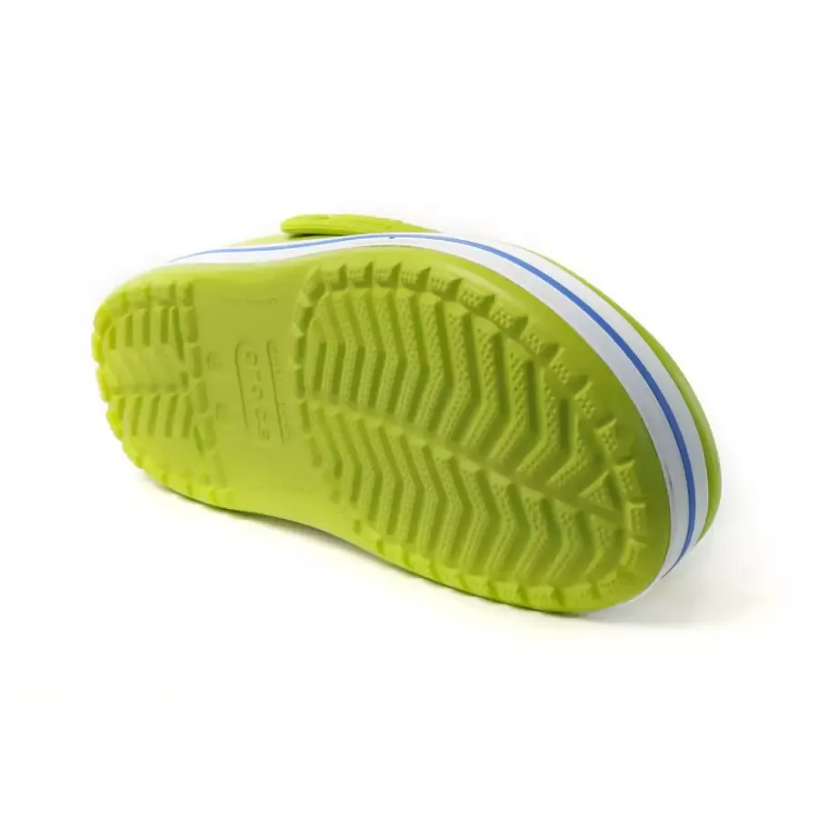 Imagen 2 de 5 de Ojotas Crocs Crocaband-VERDE/AZUL