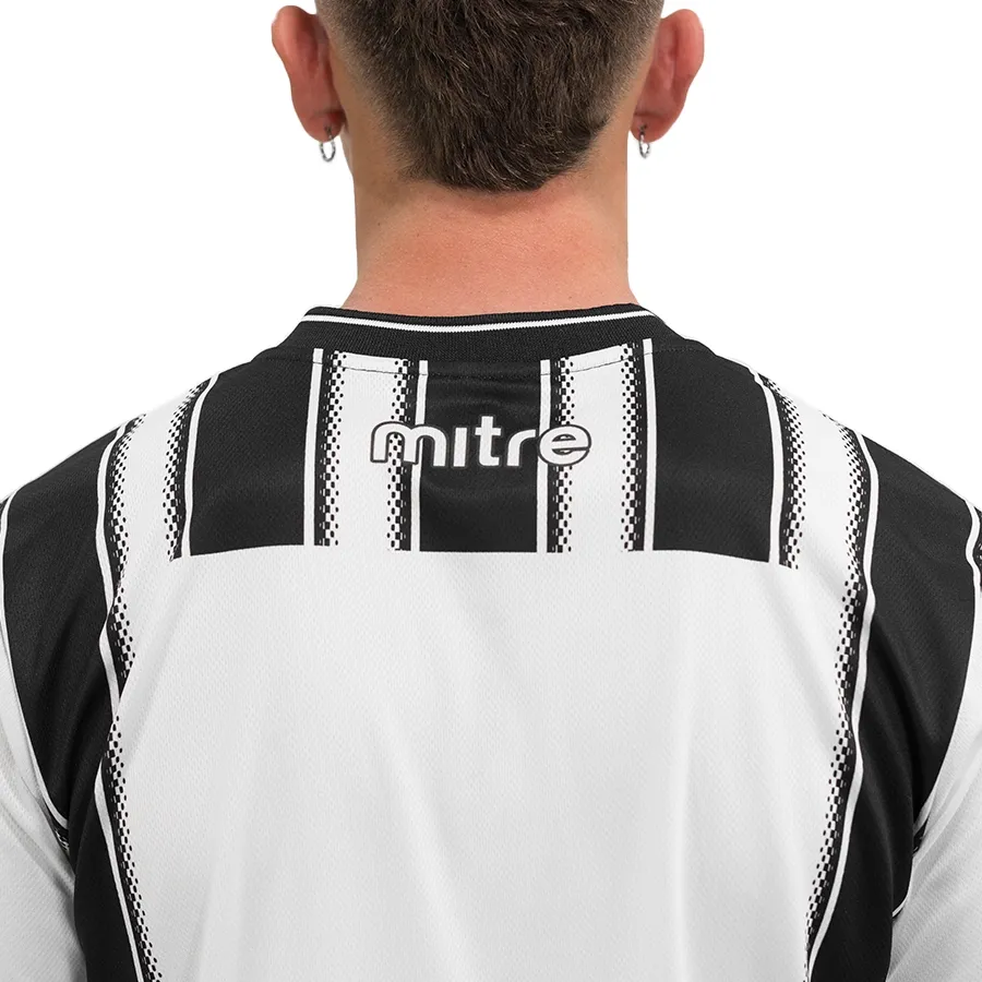 Imagen 8 de 9 de Camiseta Mitre Oficial Gimnasia y Esgrima 23-NEGRO/BLANCO