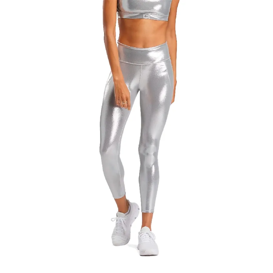 Imagen 0 de 4 de Calza Reebok Lux Chrome Hr-PLATA