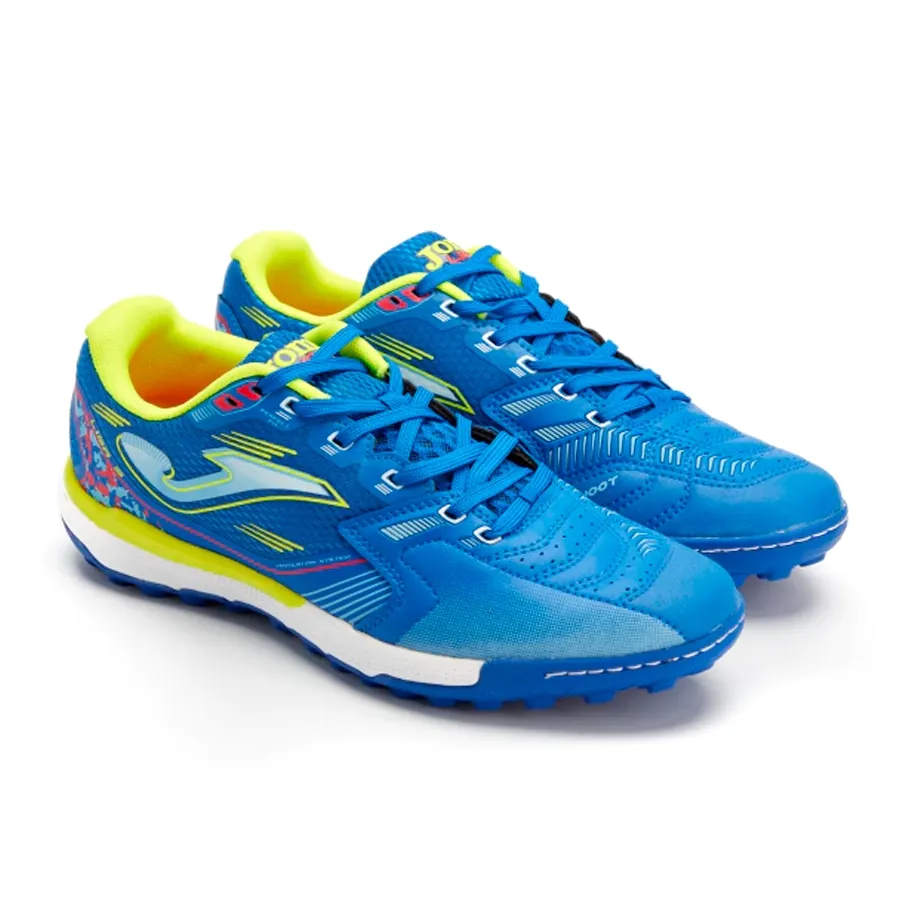 Imagen 1 de 7 de Botines Joma Liga 5 Tf-AZUL FRANCIA/AMARILLO FLUOR/ROJO