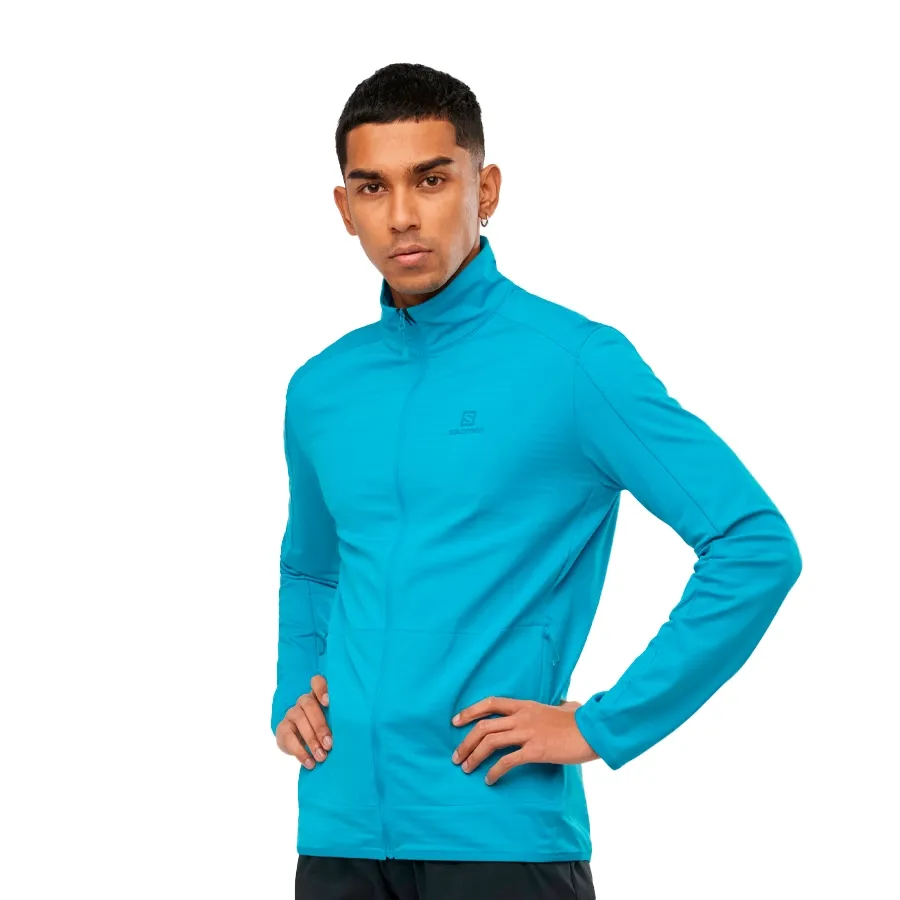 Imagen 2 de 3 de Campera Salomon Essential Lightwarm-TURQUESA