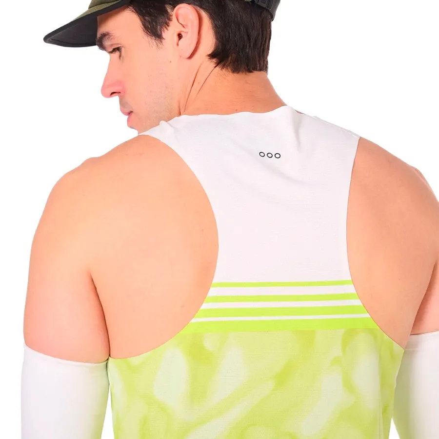 Imagen 3 de 4 de Musculosa Saucony Endorphine II-BLANCO/AMARILLO FLUOR